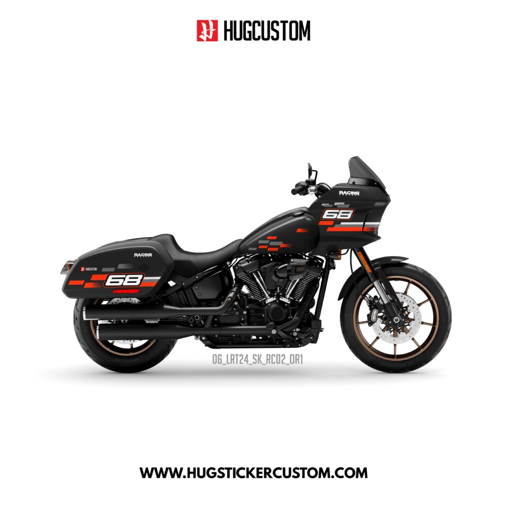 HUGCUSTOM Sticker Kit for Cruiser LRST (FXLRST) (2017-2026) - 'Horizon Speed' Design