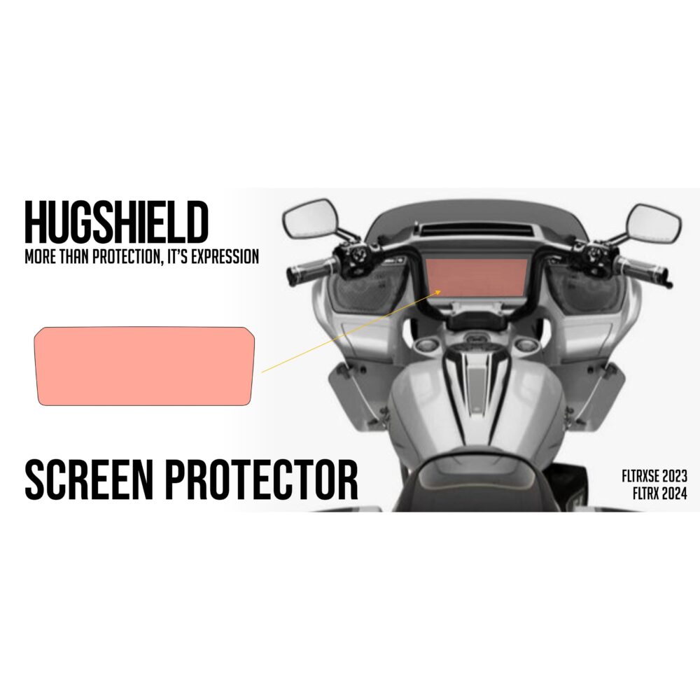 HUGSHIELD™ Screen Protector Paint Protection Film for Touring RG (FLTRXSE FLTRX) 2023-2025