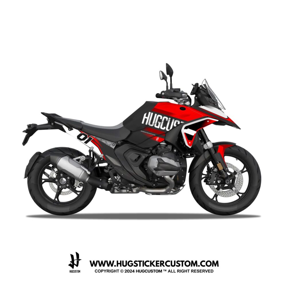 R1300GS 2024-2025 Sticker Kit – 'Racing' Design