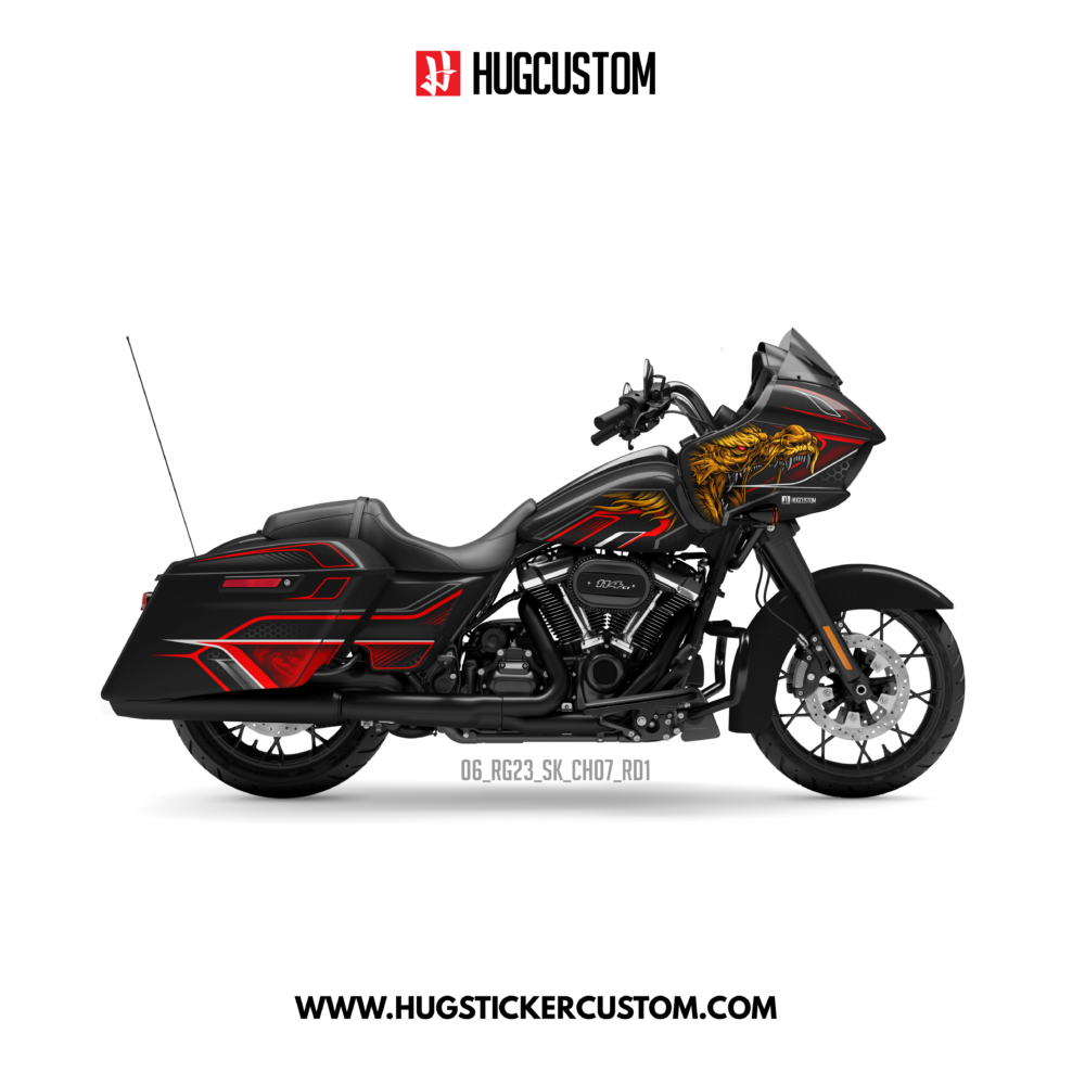 Sticker Kit for Touring RG (FLTRXS/FLTRXST) (2015-2023) - 'Dragon Design