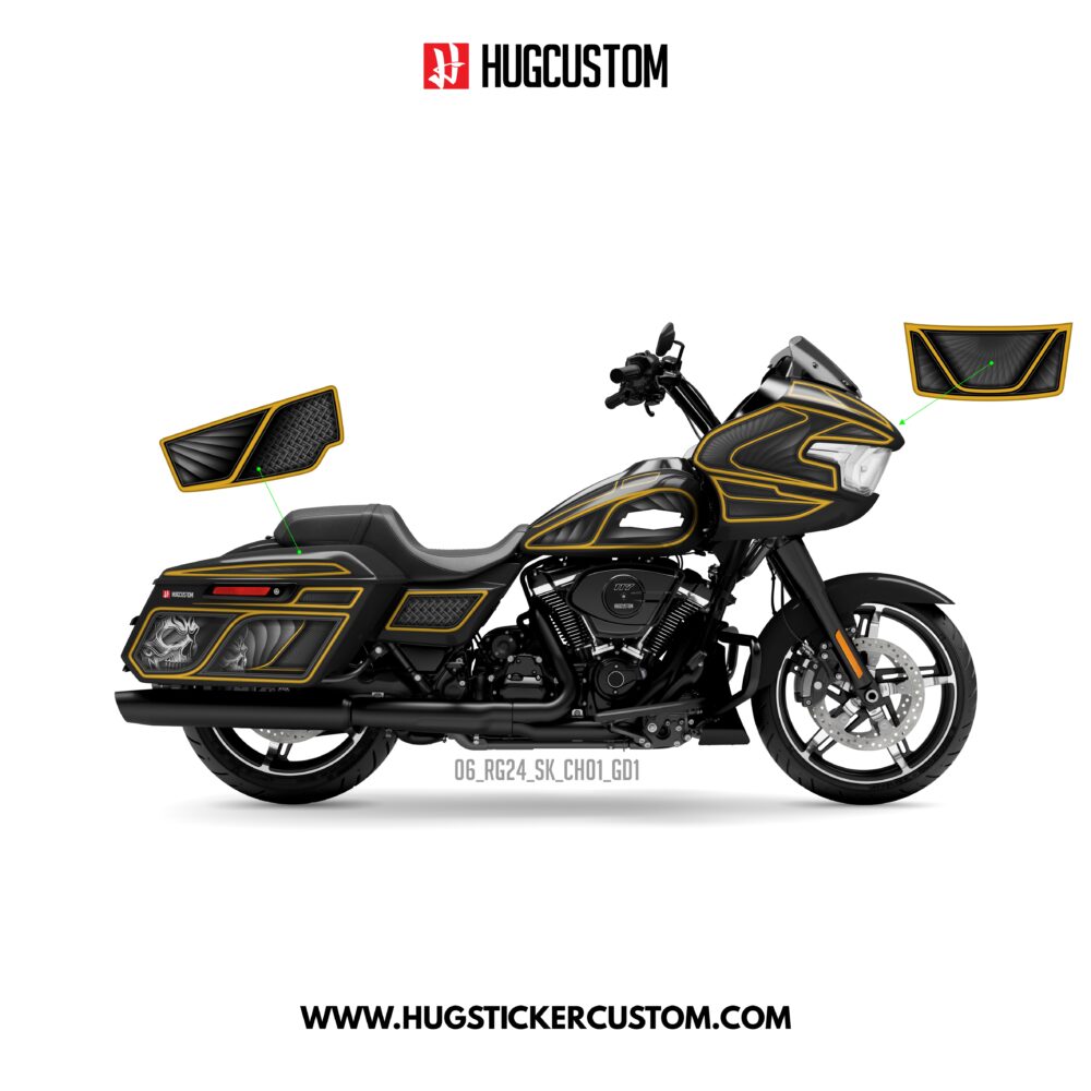 Sticker Kit for Touring RG (FLTRX) (2024-2026) - 'Chicano Style' Design