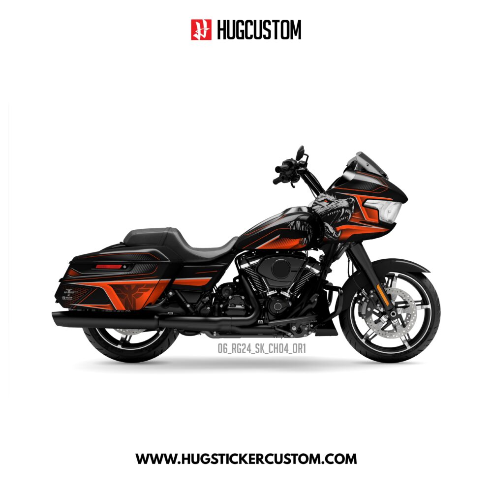Sticker Kit for Touring RG (FLTRX) (2024-2026) -  'Wolf' Design