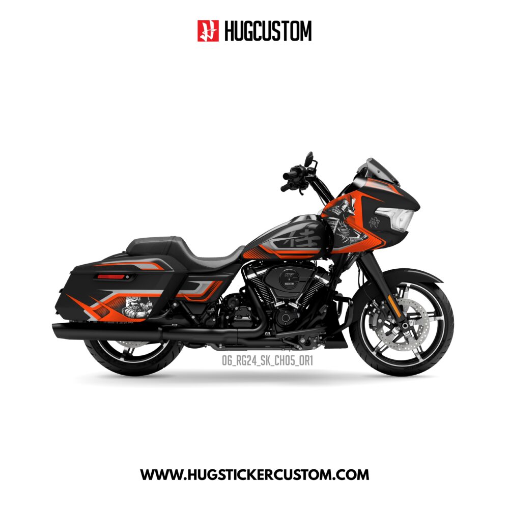 Sticker Kit for Touring RG (FLTRX) (2024-2026) - 'Age of Bushido' Design