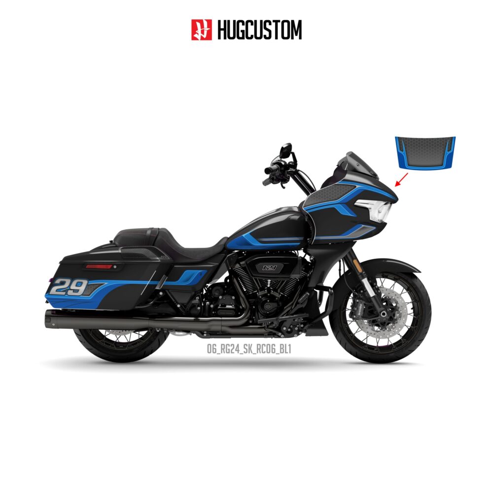 Sticker Kit for Touring RG (FLTRX) (2024-2026) - 'White Ash' Design