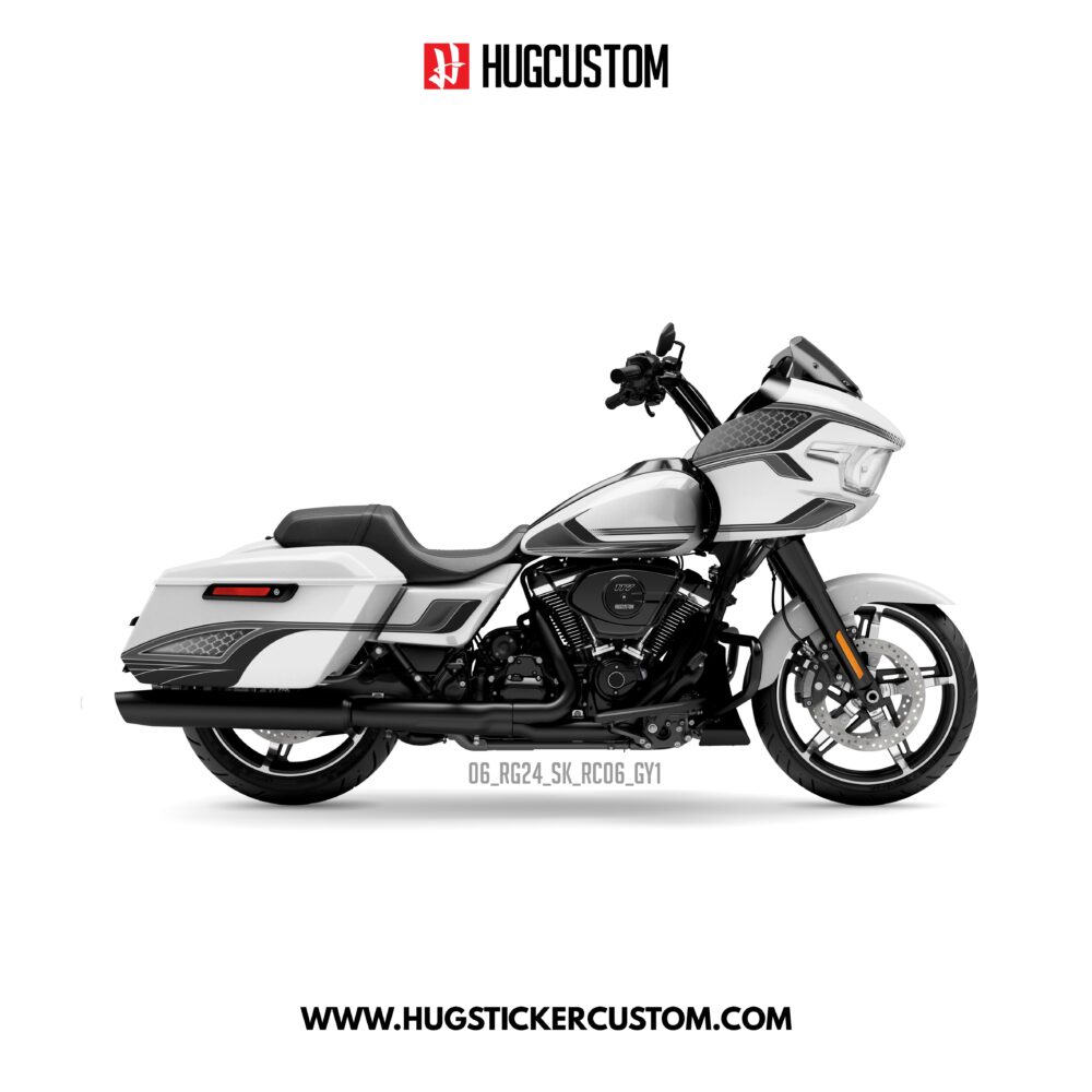 Sticker Kit for Touring RG (FLTRX) (2024-2026) - 'White Ash' Design