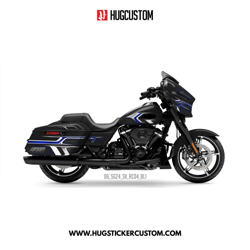 Sticker Kit for Touring SG (FLHX) (2024-2026) - 'Spectre' Design