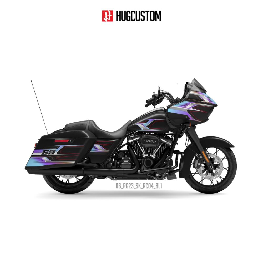 Sticker Kit For Touring RG (FLTRXS/FLTRXST) (2015-2023) - 'Spectre' Design