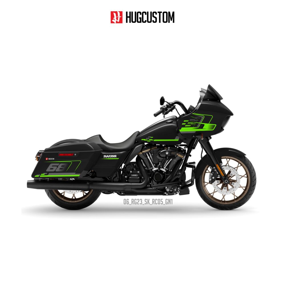 Sticker Kit For Touring RG (FLTRXS/FLTRXST) (2015-2023) - 'Velocity' Design