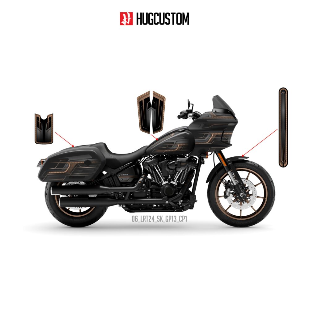 Sticker Kit for Cruiser LRST (FXLRST) (2017-2026) - 'Copper Reign' Design